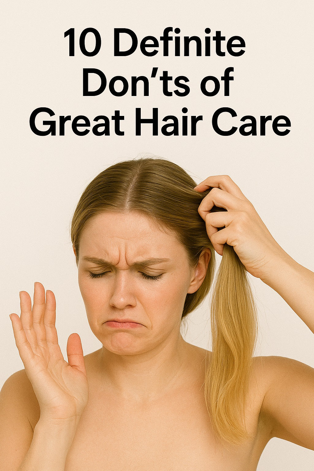 10 Definite Don’ts of Great Hair Care
