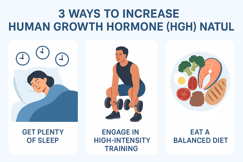 3 Ways to Increase HGH (Human Growth Hormone) Amounts in Your Body
