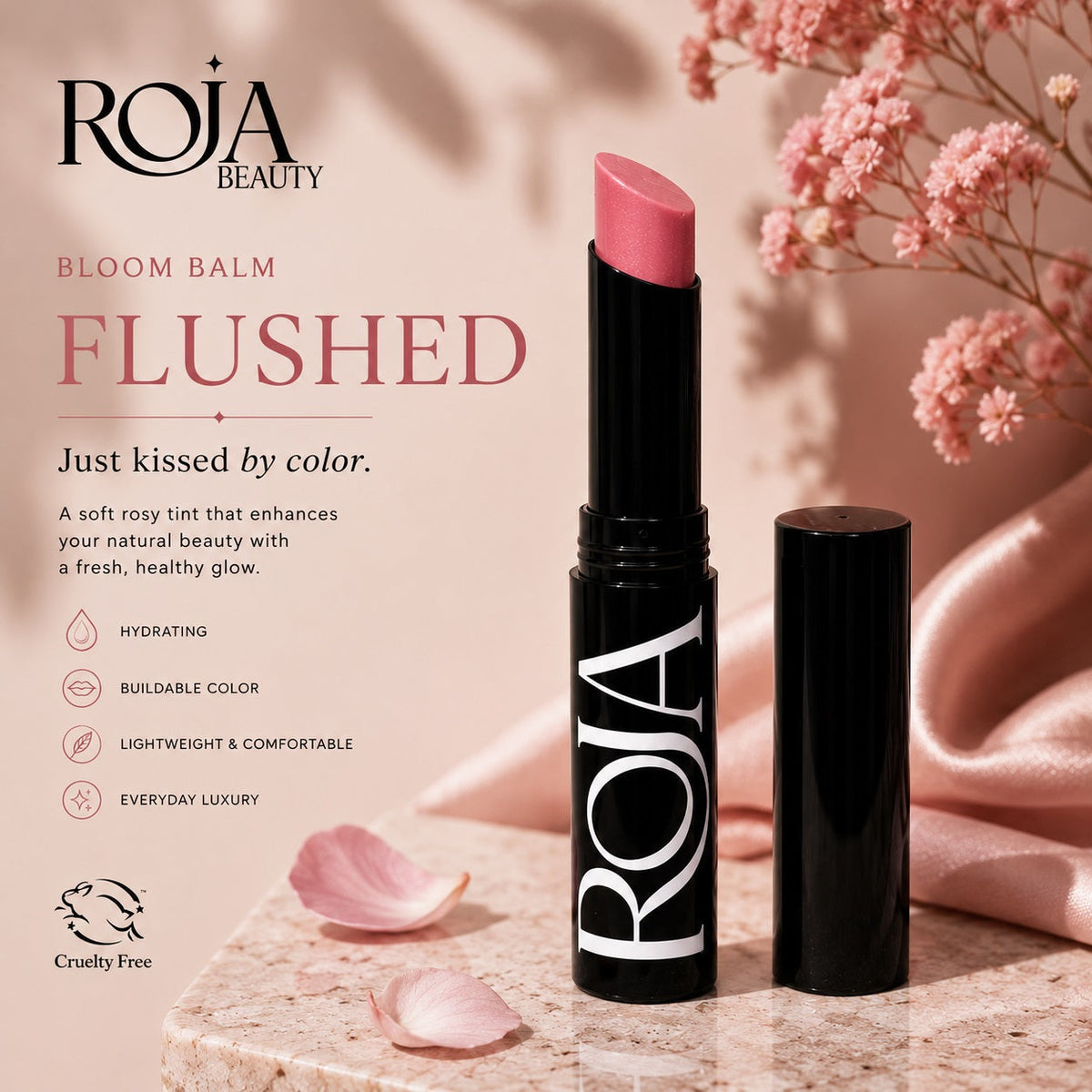 Rosy Tinted Lip Balm for Natural Everyday Beauty