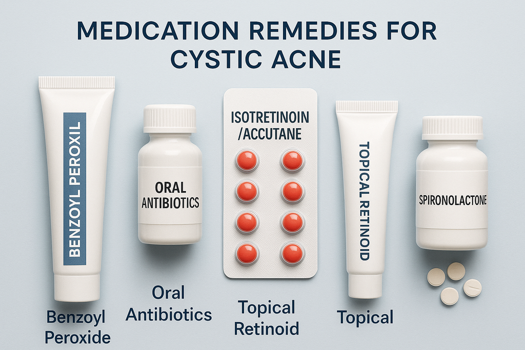5 Recommended Medication Remedies to Treat Cystic Acne