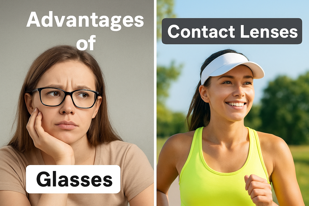 Advantages of Contact Lenses over Glasses
