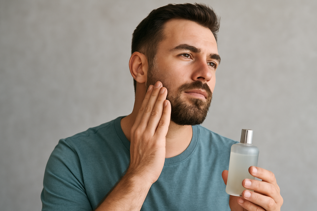 Aftershaves Have a New Face These Days