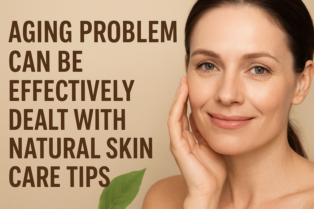 Aging Problem Can Be Effectively Dealt with Natural Skin Care Tips