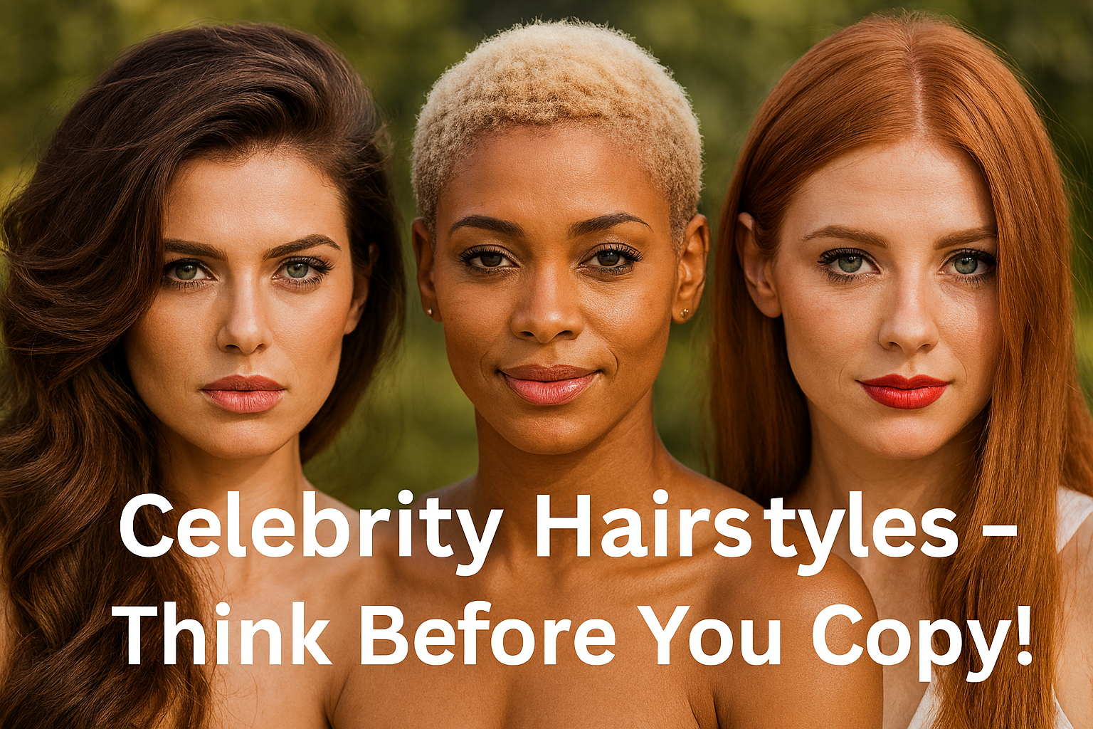 Celebrity Hair Styles – Think Before You Copy!