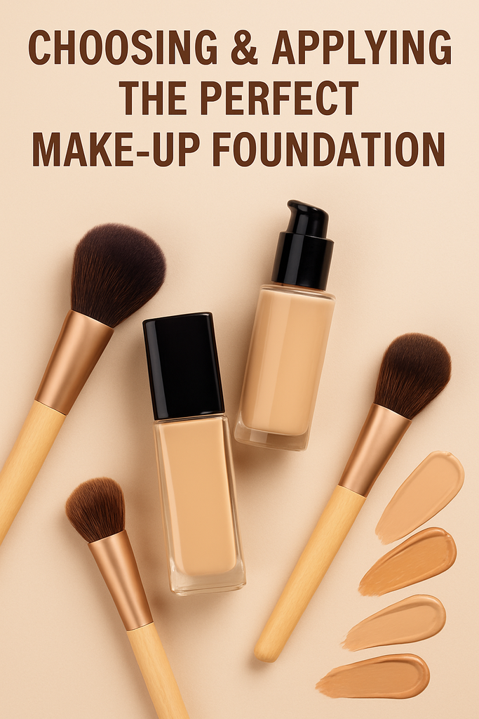 Choosing & Applying The Perfect Make-up Foundation