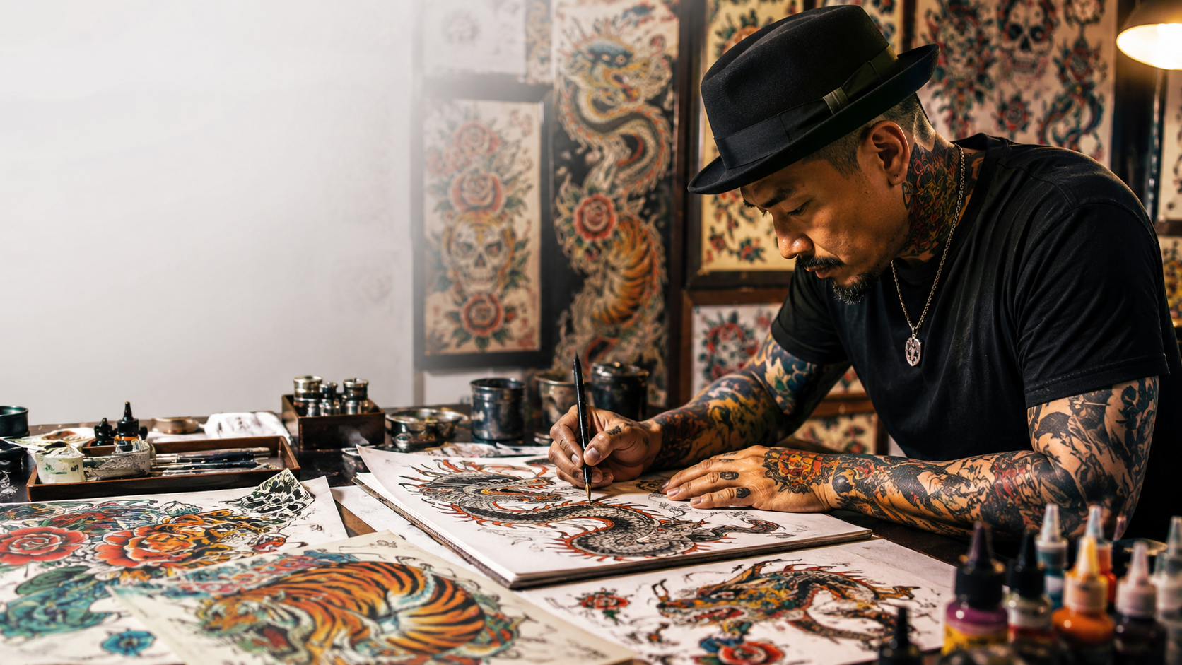 How Ed Hardy Changed Tattoo Art and Fashion Forever