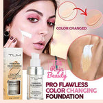 Self-Adjust Color Matching Foundation