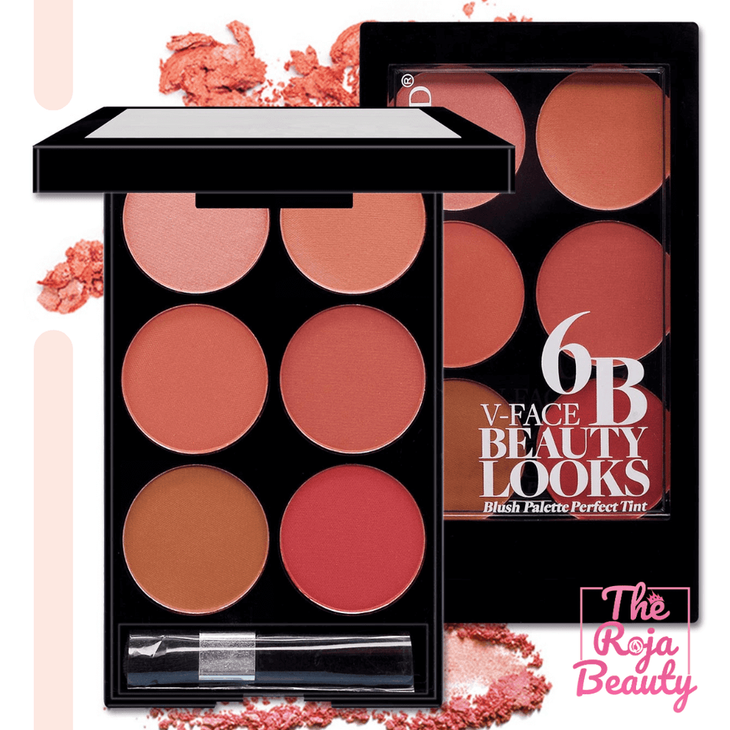 Six-color Blush Pallette