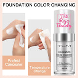 Self-Adjust Color Matching Foundation