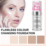 Self-Adjust Color Matching Foundation