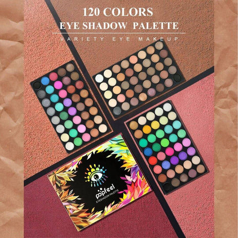 Professional 120 Colors Eye Shadow Palette